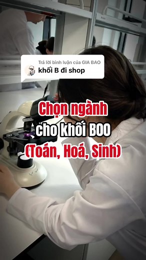 Trả lời @GIA BẢO khối B00 (Toán, Hoá, Sinh) là khối thuần tự nhiên nên các ngành xét tuyển cũng thiên hẳn về tự nhiên lun nha #2k8quyettamdodaihoc #thptqg2026 #eduquizstudy #hoctap📚 #hocsinhcap3 #fyp #learnontiktok #b00 #trending