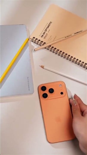 Orange Pink Apple iPhone 📱✨ | Stylish Apple Smartphone 2025 @techhostbysonu
