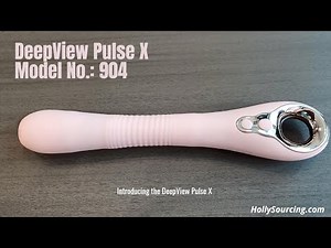 ✨ Meet DeepView Pulse X ✨HD camera, 9 powerful vibration modes — all in one sleek, portable device.