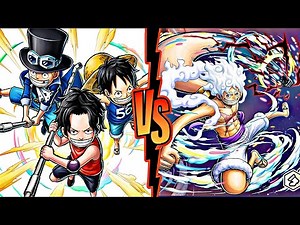 ASL (Ace Sabo Luffy) vs Gear 5 Luffy V2 🔥| OPBR Gameplay