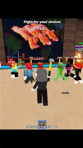 Jelas pilih makanan yang halal 🐟 #Roblox #BetterFood #RobloxIndonesia #Games #Shorts