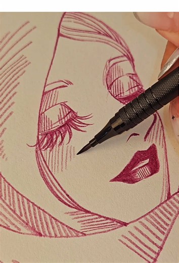 Face drawing 🌸//From circle to cutie face in a few kewl steps! ( •̀ ω •́ )✧ Grab a pencil and let's sketch something sweet together! Don’t forget to share this with your friends.#Doll #dollface #sketch #drawing #y2kdrawings