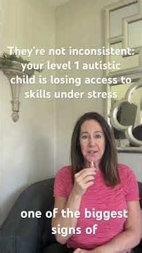 Level 1 Autism: Why Skills Disappear (It’s Not Behavior)