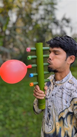 Amazing new bamboo toy end cute five coulor full Ballone #bamboo #funny #edit #cute #new #edit #diy