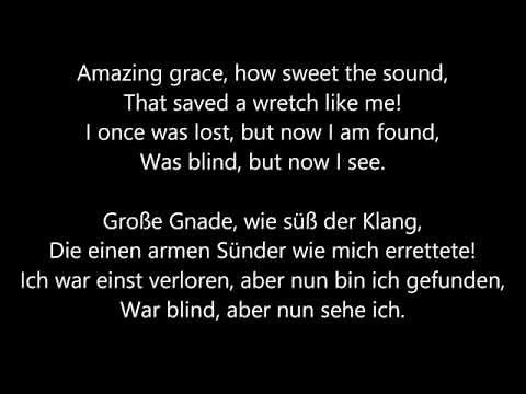 John Newton - Amazing Grace - Free Download - Lyrics English/German - #AmazingGrace4m3