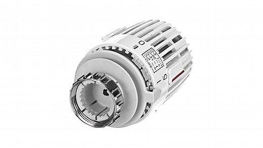HEIMEIER HSK2N Thermostat-Kopf K weiß, mit Nullstellung, Single