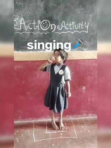 Action activity for LKG children's. #maths #school #education .