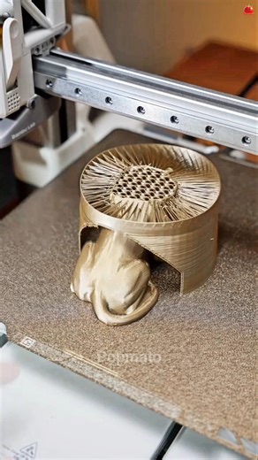 Advanced Machine Printed A 3D Lion! #shortsvideo