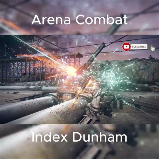 Arena Combat Index Dunham #armoredcore6 #fromsoftware #gaming