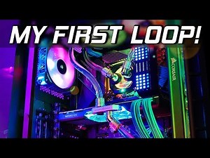 My FIRST EVER Water Cooled Gaming PC! (Corsair Hydro X Custom Loop)