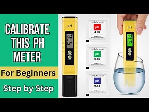 How to calibrate a PH meter| step by step