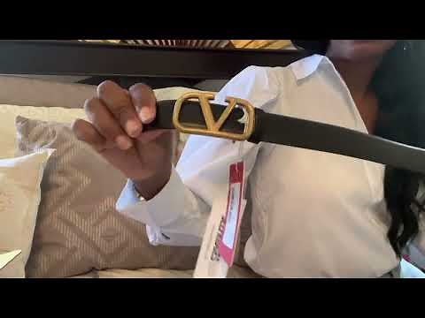 Valentino belt Unboxing and Review