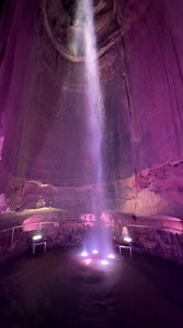 Did you know?! Ruby Falls is 145 feet tall, making it the nation’s tallest underground waterfall!! Have you been?? | Alexys Abroad