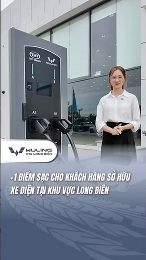 +1 charging point for customers owning electric vehicles in the Long Bien area.