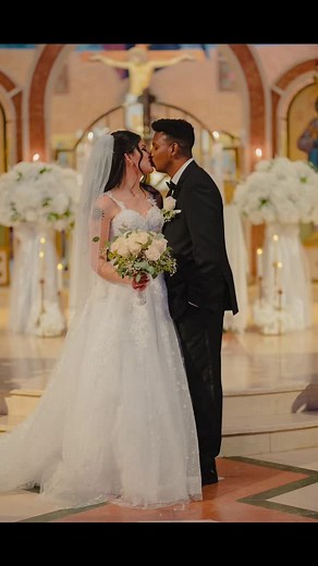 Pew Bow Rentals | Wedding Ceremony Decor on Instagram: "Kali & Wesley Featuring the Stella Bows along with Altar Flowers with Custom Tulle Skirts and Candleabras for Soft Romantic Lighting If This is What You Want Your Wedding Pictures to Look Like Be a Pew Bow Bride 🤍🤍🤍 Message us today for pricing, information and availability Our Prices Have Remained the same since 2022 We are a preferred vendor of @thebridesoflongisland and the 2025 Diamond Award Winner in the Best Rental Decor and Access