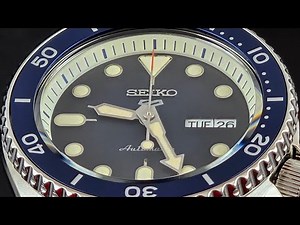 Seiko "5 Sports", SRPD93, Automatic Dive Watch - Blue Sunray Dial | Unboxing and Quick Look
