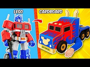 LEGO Transformers: All Optimus Prime versions in a big unboxing | AM Bricks DE