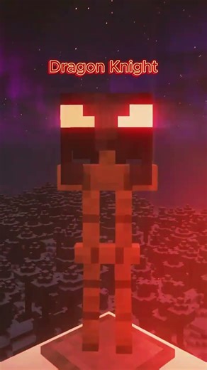 'DRAGON KNIGHT' Armor Trim #minecraft