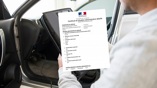 Certificat de non gage et ANTS