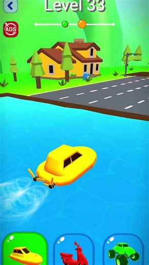 Shape-shifting Funny Race Gameplay new hyper casual games #shorts #gameplay#shapeshifting