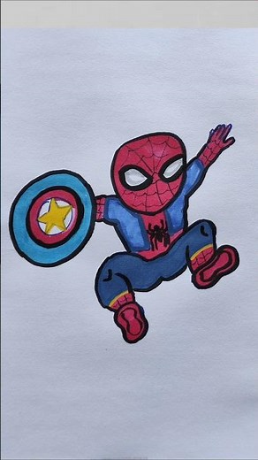 How To Draw Spider-man 4 #spiderman #drawing #howtodraw #spiderman4