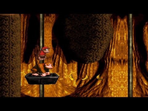 DKC Elevator Antics Donkey Kong Country 3 Cavern Caprice Remake Tribute