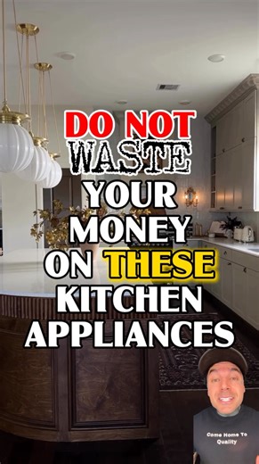 National Stone | Custom Countertops on Instagram: "Everyone wants the “latest and greatest” kitchen appliances, but here’s the truth — not everything expensive makes your kitchen design better. Some of the most hyped kitchen appliances right now are the exact ones I tell clients to avoid, because they don’t actually add performance, longevity, or real value to your kitchen design. That smart fridge with the screen? The Wi-Fi drops, the software stops updating, and suddenly you’ve got a $6,000 sc