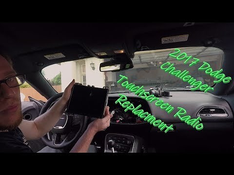 2017 Dodge Challenger Touchscreen replacement WALKTHROUGH!