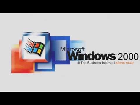 Microsoft Windows 2000 startup animation