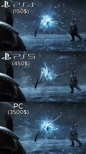 God of War Ragnarok PS5 VS PS4 VS PC P.2 Graphics Comparison #godofwar #godofwar #godofwarragnarok