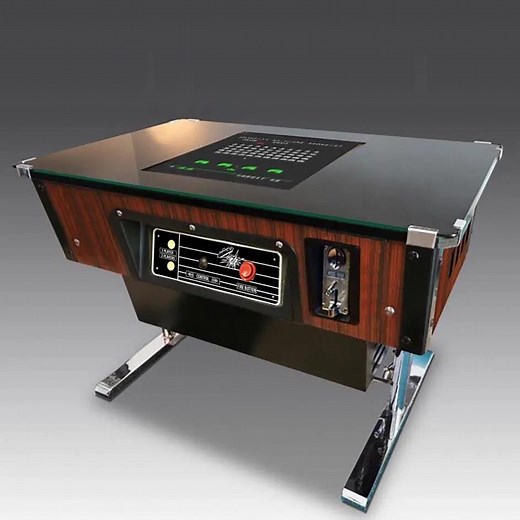 1980s Space Invaders Cocktail Table by Taito
