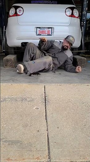 Slammed GTI alignment adjustment