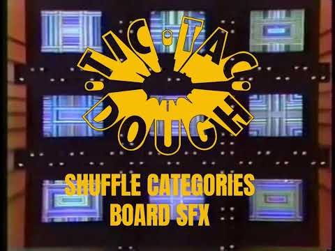 Tic Tac Dough Shuffle Categories Board SFX (1978-86)