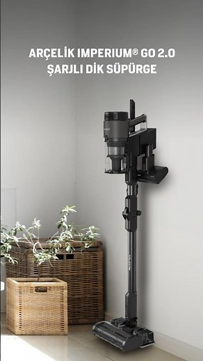 Arçelik Imperium®️ Go 2.0 Şarjlı Dikey Süpürge! #arçelik