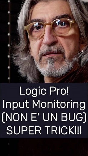 1.1K views · 27 reactions | Logic Pro! Auto Input Monitoring cambiato? Non è un bug…SUPER TRICK!!! #marcozanoniacademy #lpxibymarcozanoni | LPXI by Marco Zanoni | Facebook