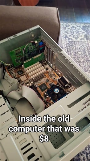 inside the old computer that was $8