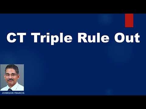 CT Triple Rule Out