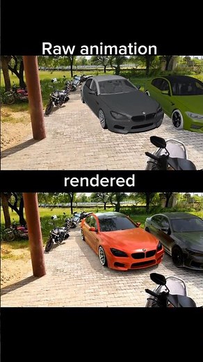 bmw car 3d vfx animation breakdown #vfx #blender #3d #car #bmw #breakdown #vfxcompositing