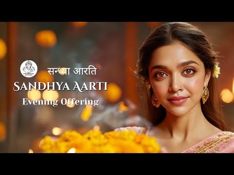 15-Min Twilight Aarti — A Sacred Offering of Marigold & Light | Sandhya Aarti Meditation