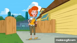 linda flynn tapping her foot on Make a GIF