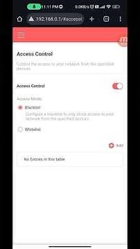 how to Block Devices in any WiFi Router #wifi #router