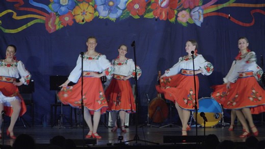 1.2K views · 49 reactions | Flashback to the first collaboration two years ago of Volya Ukrainian Cossack Dancers & Kashtan Ukrainian Song Ensemble - a powerful combination of Ukrainian dance and song... | Volya Ukrainian Cossack Dancers | Facebook