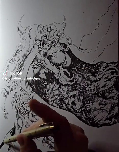 #illustration #beyondthegravedesigns #spawn #hellspawn