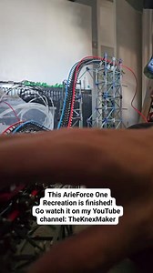 ArieForce One built from knex #knex ##knexrollercoaster #rollercoaster #arieforceone #funspotatlanta | Theknexmaker