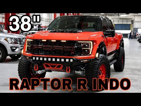 2023 Code Orange Ford RAPTOR R INDO on 38s-700 Horsepower!