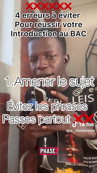 Introduction à la Dissertation en Français