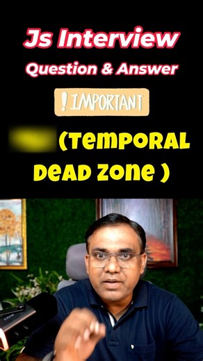 ✅ Temporal Dead Zone in JavaScript 2025 🔥 #javascript #coding #webdeveloper