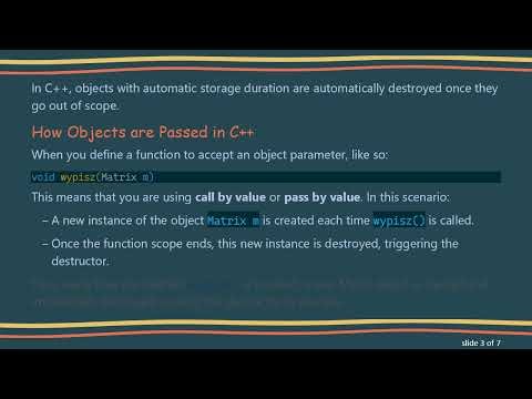 Resolving the Destructor Runs with Every Method Call Issue in C+ +