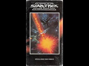 Opening To Star Trek VI: The Undiscovered Country 1992 VHS