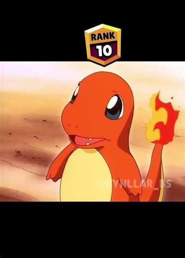 Charmander Rank-Up Brawl Stars x Pokemon 2 #brawlstars #brawlstarsrankup #rankup #shorts #short